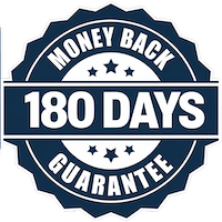 180-Day Money Back Guarantee